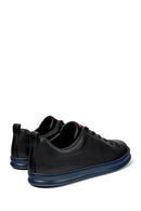 Camper Men's Black Runner Four Leather Sneaker | Derimod