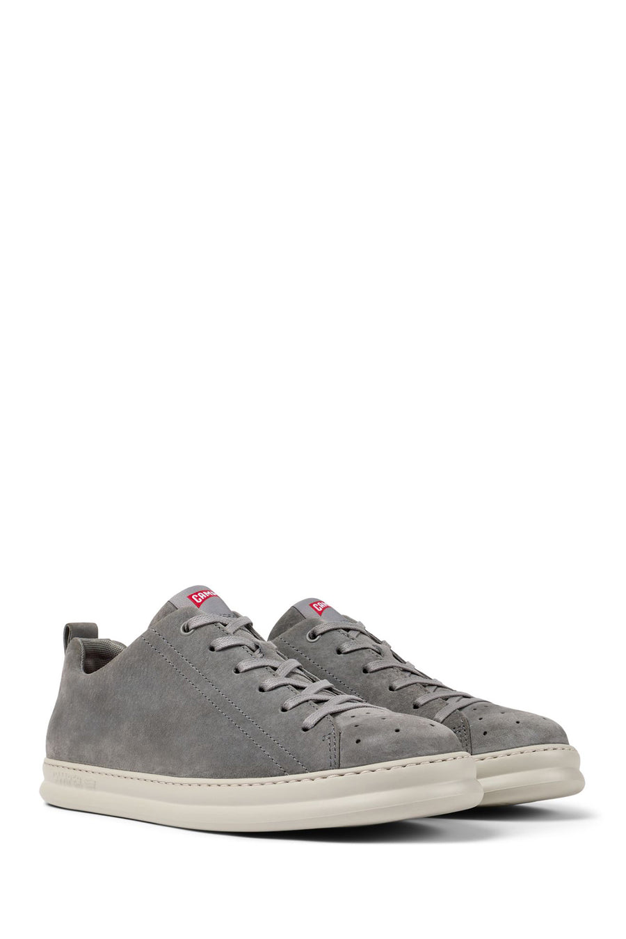 Camper Men's Gray Runner Four Leather Sneaker