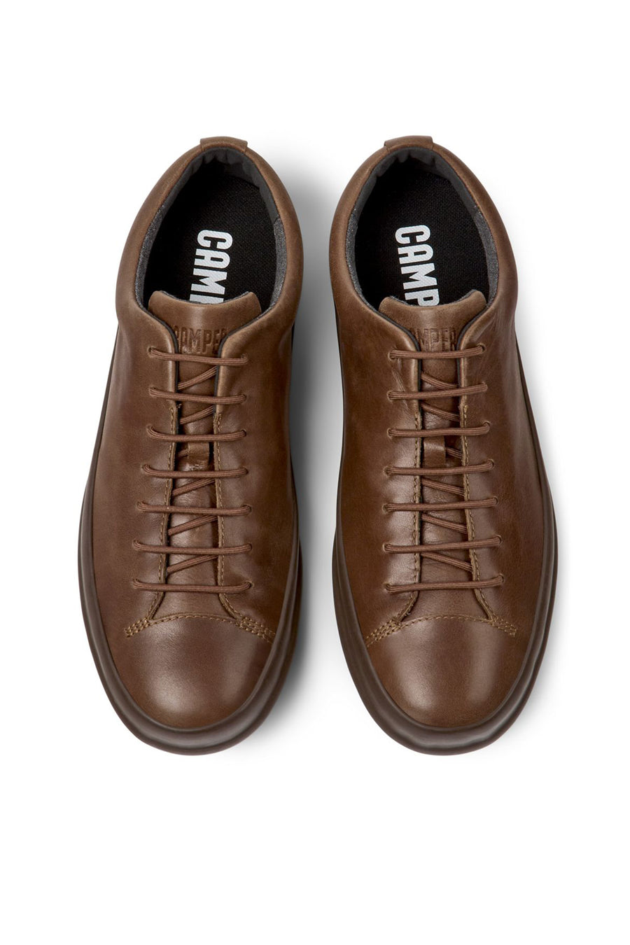 Camper Men's Brown Chasis Sport Leather Casual Shoes