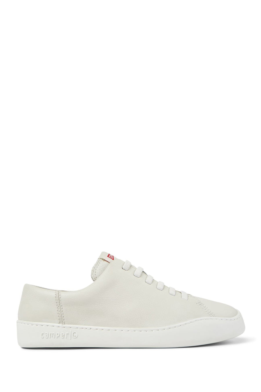 Camper Men's White Peu Touring Leather Sneaker K100479 | Derimod