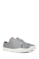 Camper Men's Gray Peu Touring Leather Sneaker | Derimod
