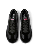 Camper Men's Black Pelotas XLF Leather Sneaker | Derimod