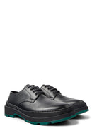 Camper Men's Black Brutus Trek Leather Casual Shoes | Derimod