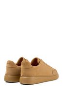 Camper Men's Brown Runner Leather Sneaker | Derimod