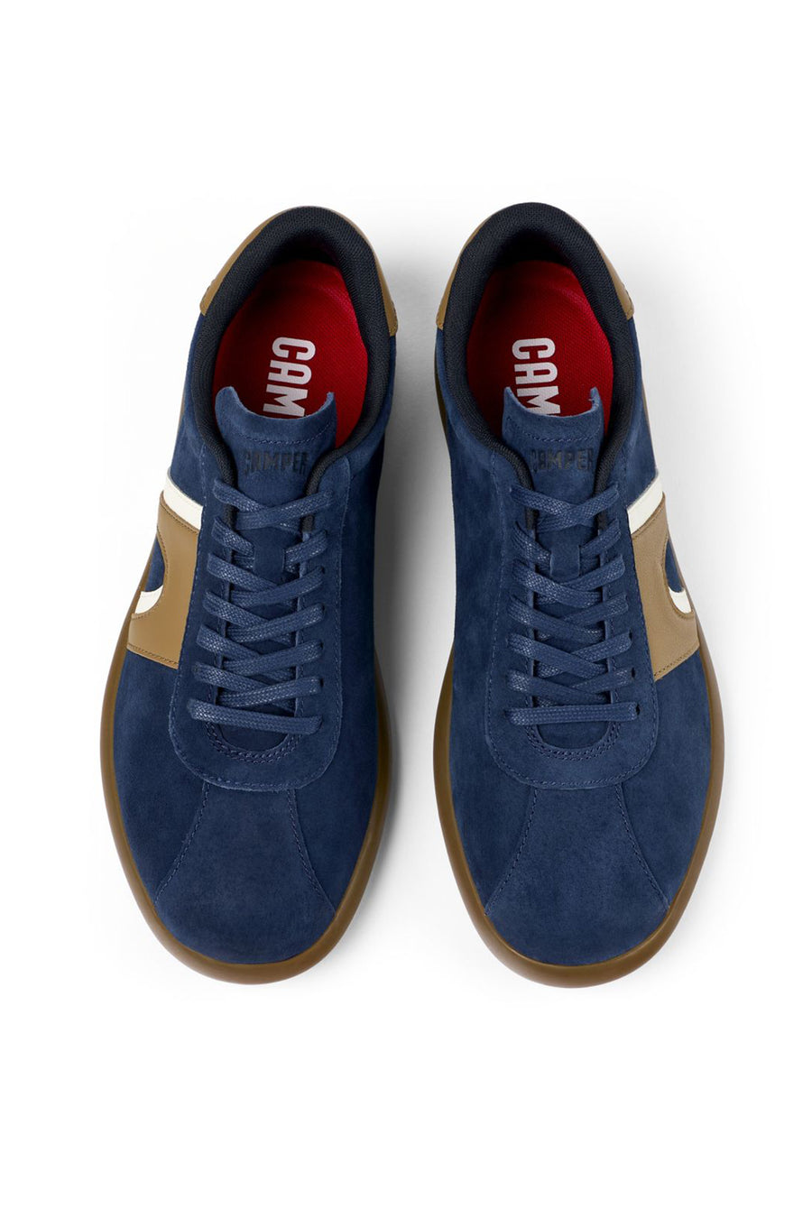 Camper Men's Navy Blue Pelotas Soller Lace-up Sneaker