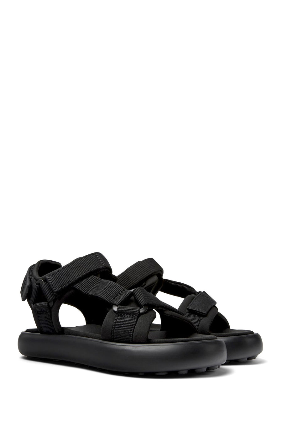 Camper Men's Black Pelotas Flota Sandals