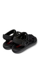 Camper Men's Black Pelotas Flota Sandals | Derimod