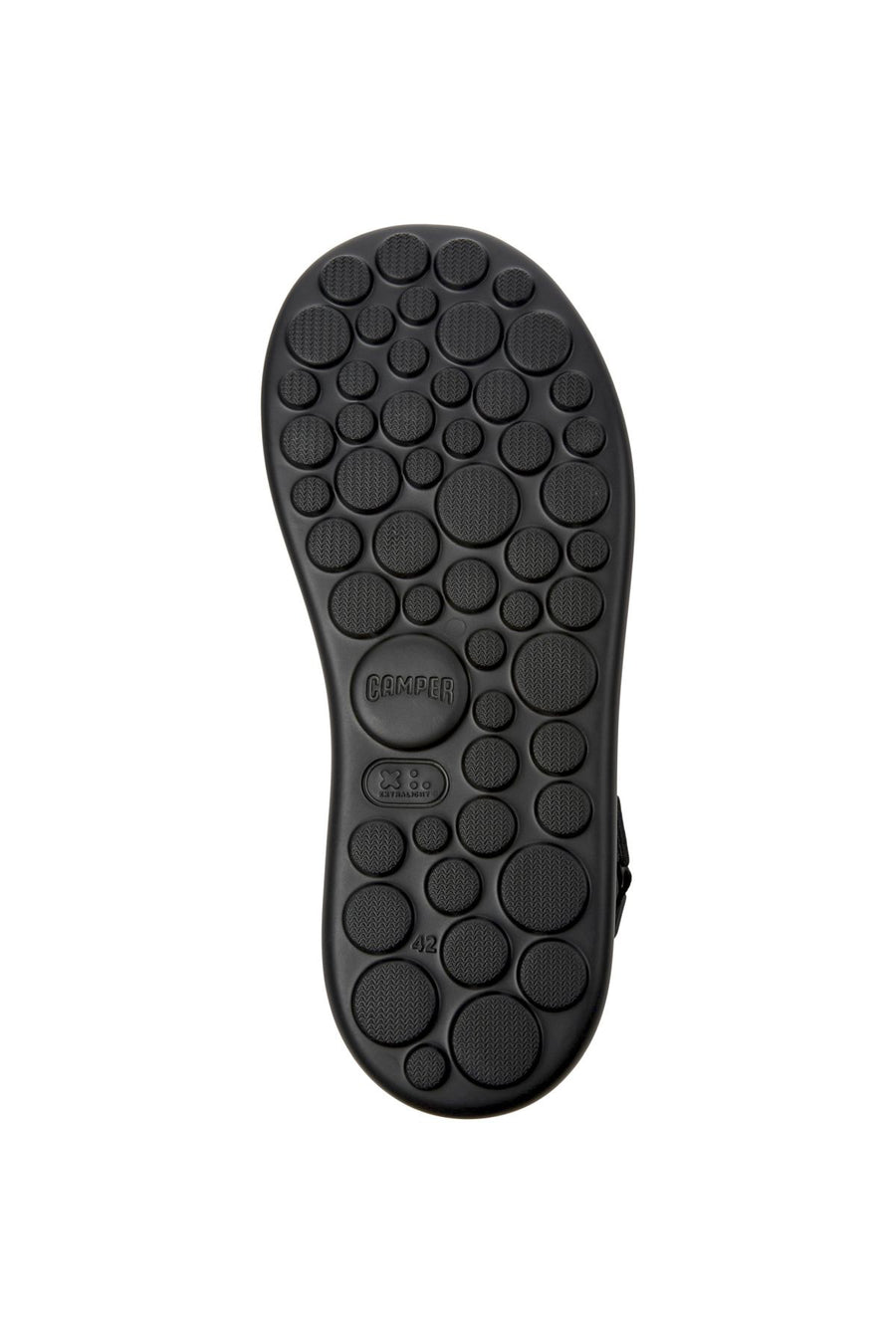 Camper Men's Black Pelotas Flota Sandals