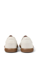 Camper Men's White Pelotas Soller Lace-up Leather Sneaker | Derimod