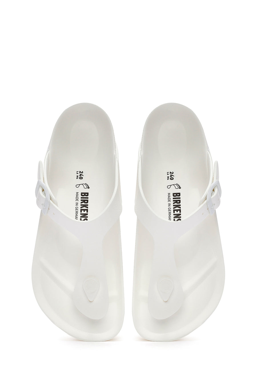 Birkenstock Kadın Beyaz Parmak Arası Gizeh Eva Terlik