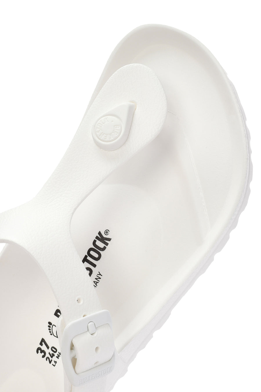 Birkenstock Kadın Beyaz Parmak Arası Gizeh Eva Terlik
