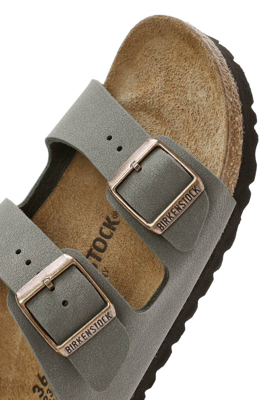 Birkenstock Kadın Gri Arizona Eva Nubuk Deri Terlik