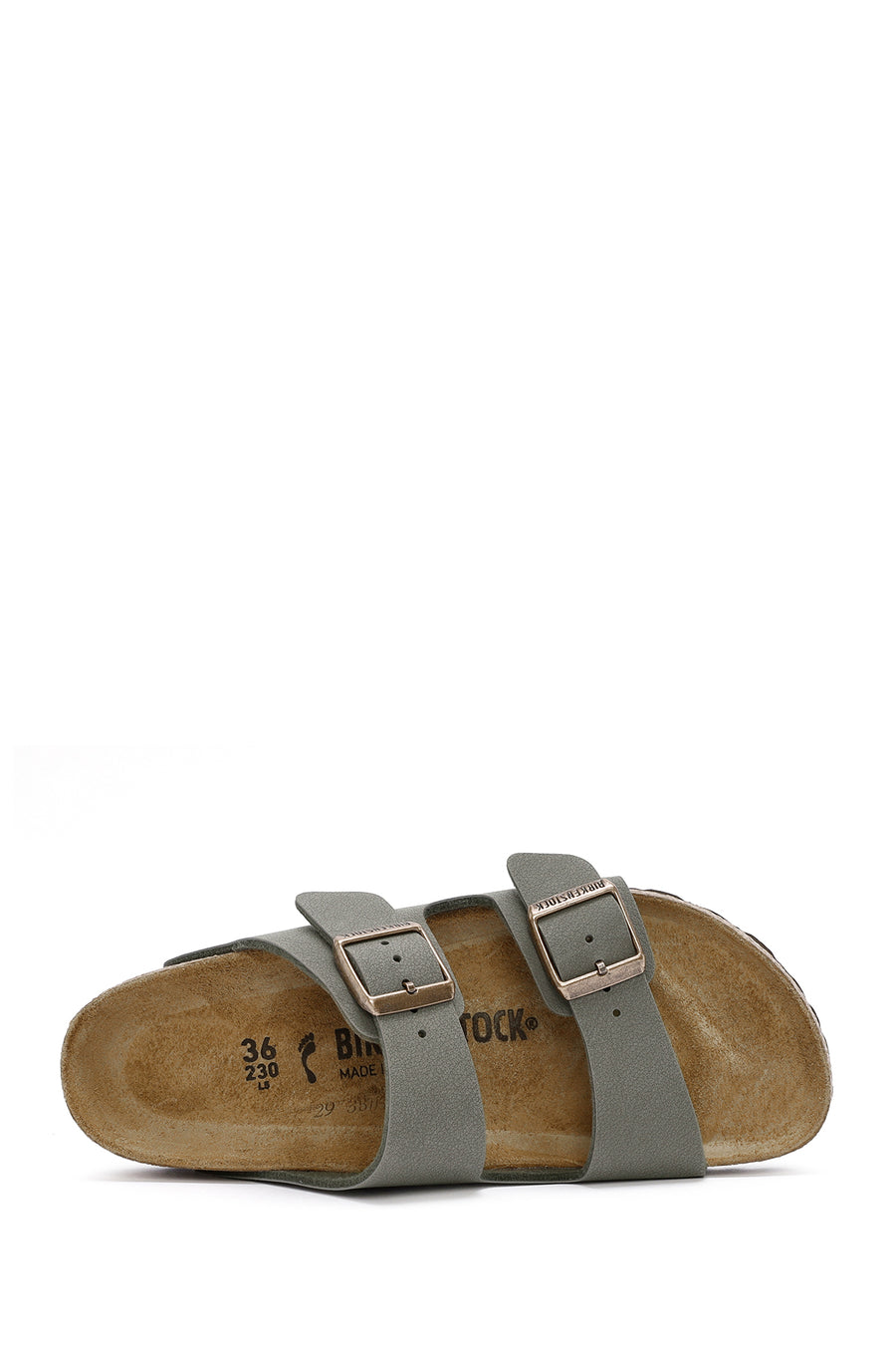 Birkenstock Kadın Gri Arizona Eva Nubuk Deri Terlik