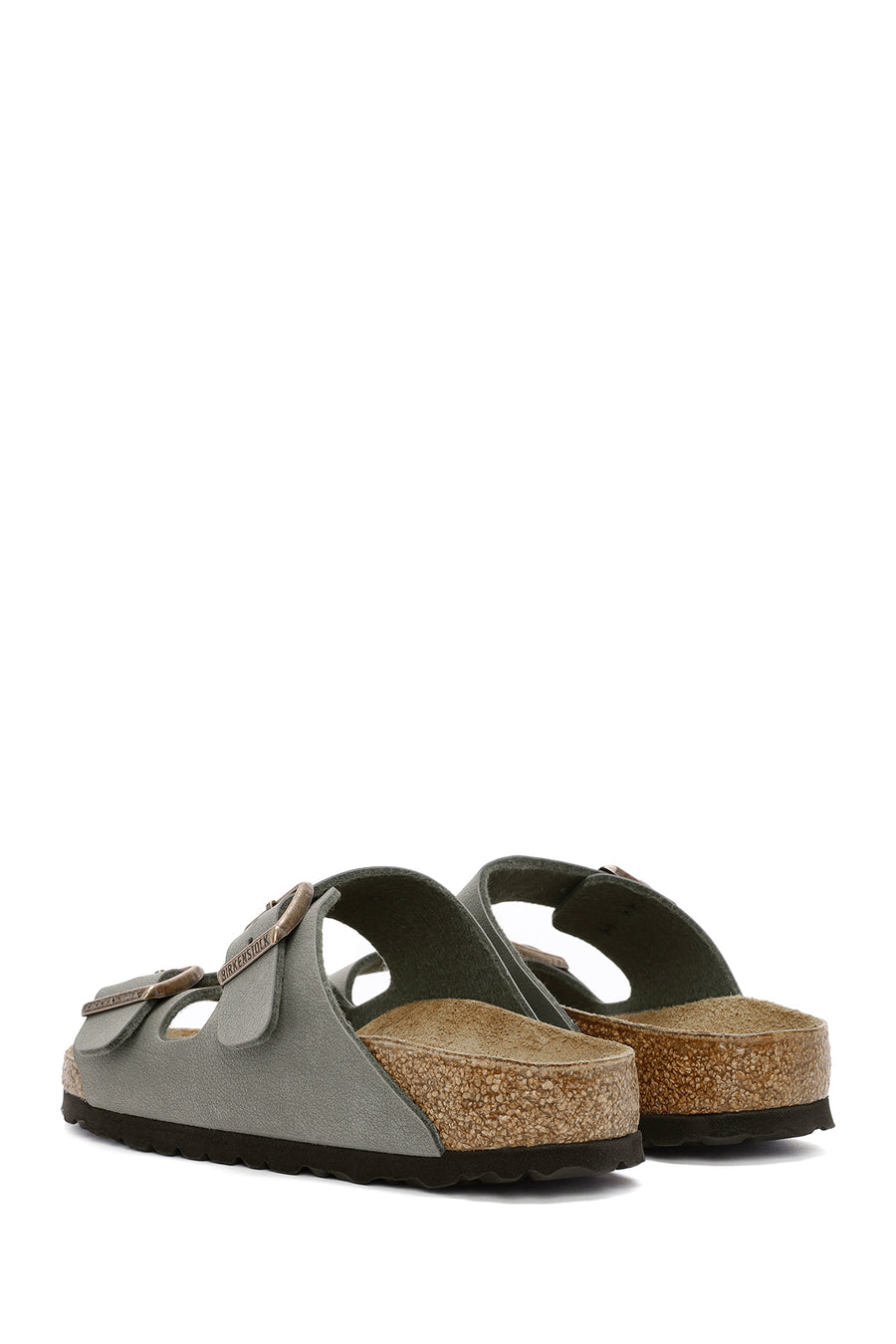 Birkenstock Kadın Gri Arizona Eva Nubuk Deri Terlik