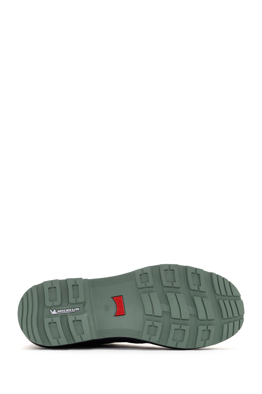 Camper Erkek Koyu Gri Brutus Trek Michelin Nubuk Deri Casual Ayakkabı
