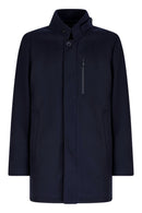 Geox Men's Navy Blue Monreale Coat | Derimod