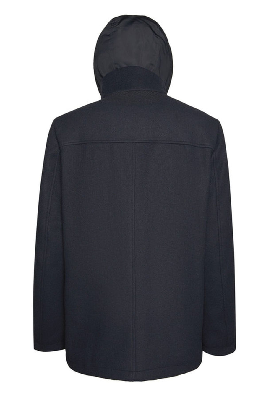 Geox Men's Navy Blue Monreale Hooded Coat