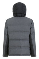 Geox Men's Gray Radente Hooded Coat | Derimod