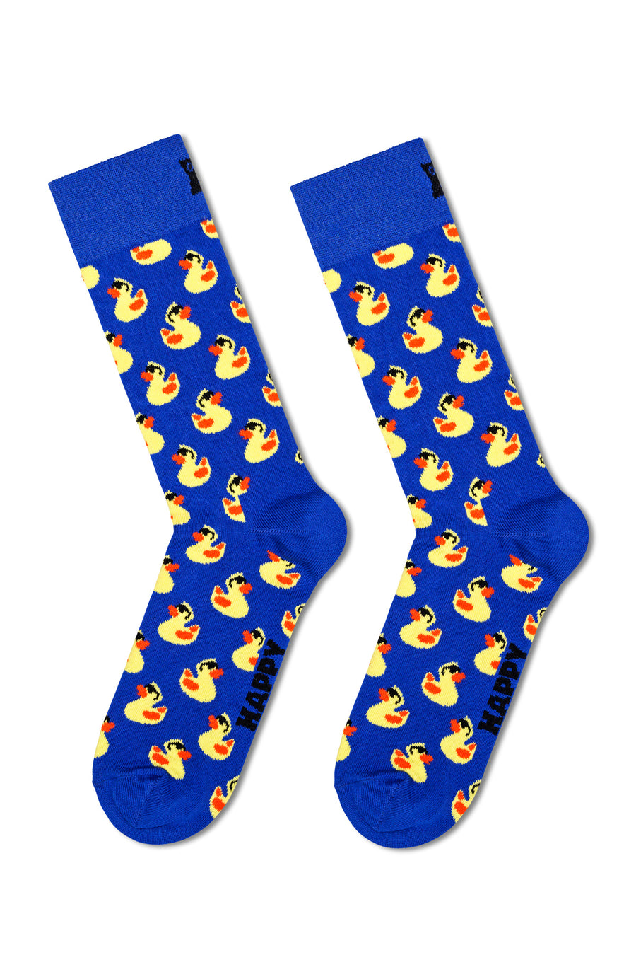 Happy Socks Male Blue Duck Patterned Cotton Socks P001826 | Derimod