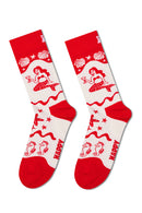 Happy Socks Kadın Denizkızı Desenli Pamuklu Çorap | Derimod