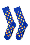 Happy Socks Male Multicolored Duck Patterned Cotton 3-Pack Sock Set | Derimod