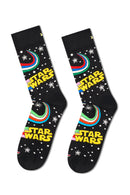 Happy Socks Male Multi-Colored Star Wars Patterned 3-Pack Sock Set | Derimod