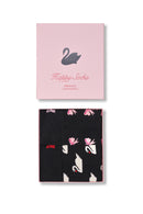 Happy Socks Woman Black Patterned Cotton Socks | Derimod