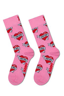 Happy Socks Woman Multicolored Patterned Cotton Socks | Derimod