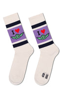 Happy Socks Male Multi-Color Star Wars Mandalorian Themed 6-Pack Sock Set | Derimod