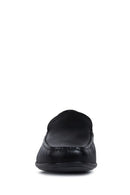 Geox Erkek Siyah Ascanio Deri Casual Loafer | Derimod