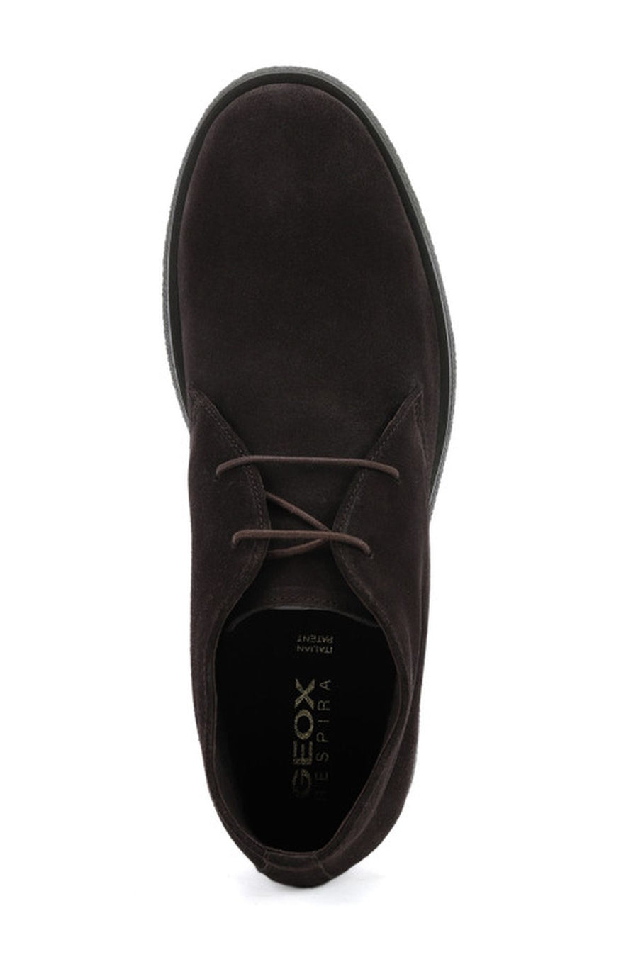 Geox Men's Brown Claudio Suede Leather Classic Boots