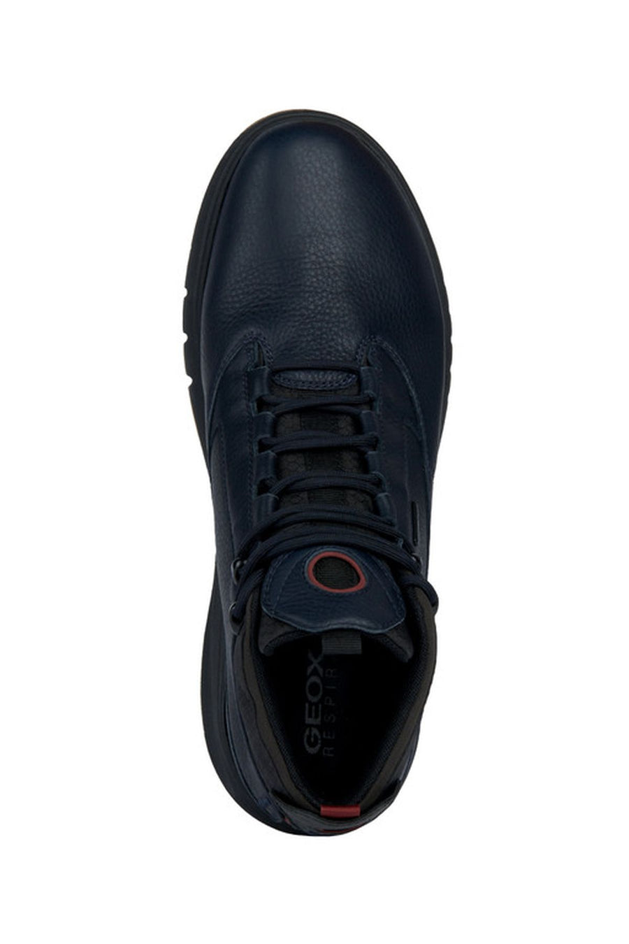 Geox Men's Navy Blue Aerantis Leather Boots
