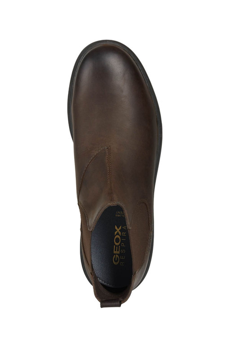 Geox Men's Brown Andalo Leather Chelsea Boots