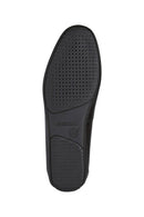 Geox Erkek Siyah Ascanio Deri Casual Loafer | Derimod