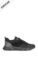 Geox Men's Black Sterrato Sneaker | Derimod
