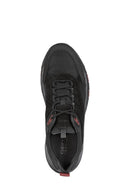 Geox Men's Black Sterrato Sneaker | Derimod