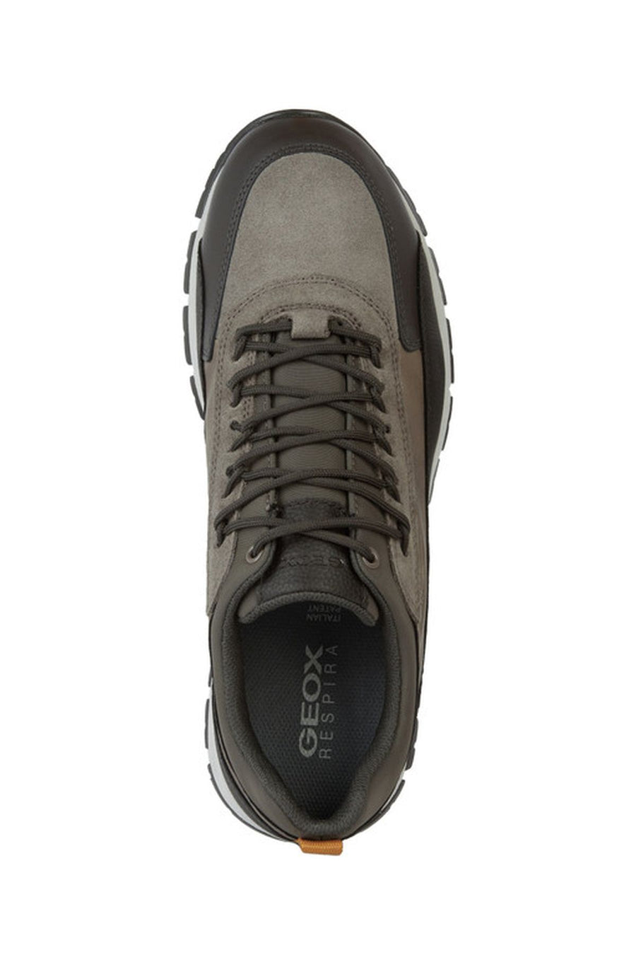 Geox Erkek Gri Delray Bağcıklı Casual Sneaker