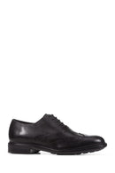 Geox Men's Black Walk Pleasure Lace-up Leather Classic Shoes | Derimod