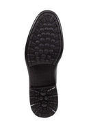 Geox Men's Black Walk Pleasure Lace-up Leather Classic Shoes | Derimod