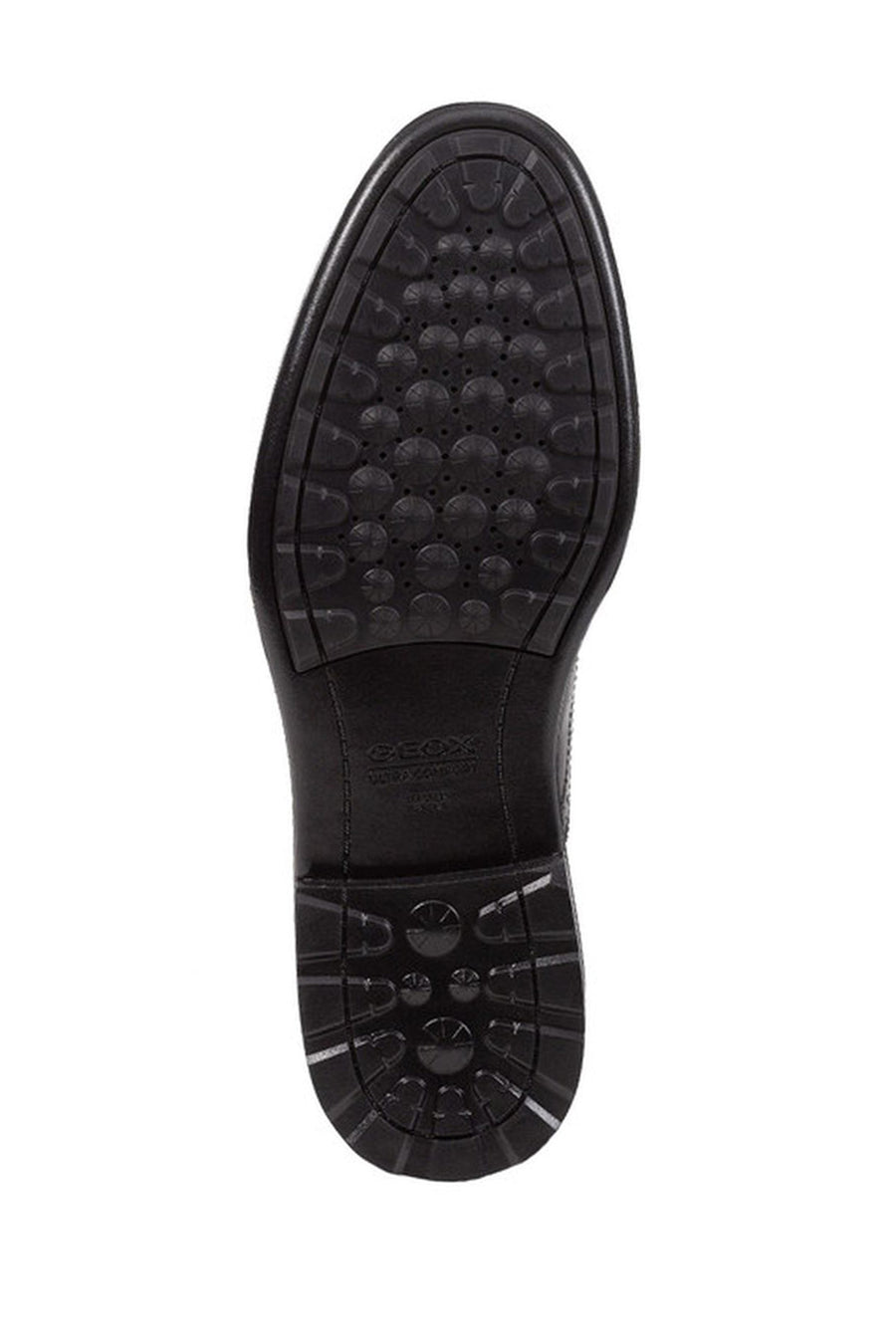 Geox Men's Black Walk Pleasure Lace-up Leather Classic Shoes