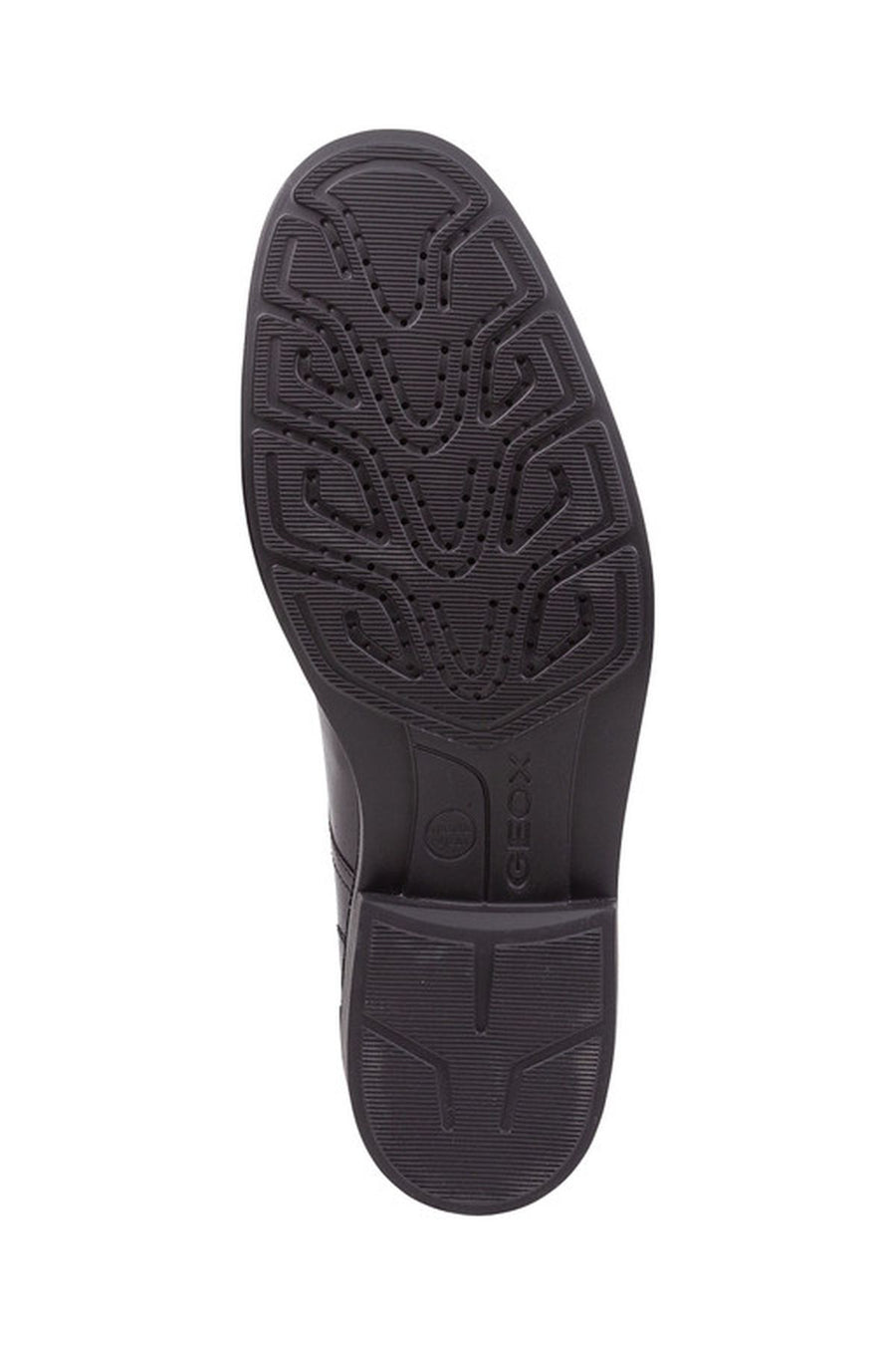 Geox Men's Black Dublin Lace-Up Leather Classic Shoes