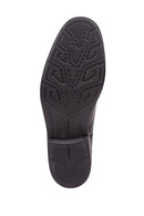 Geox Men's Black Dublin Lace-up Leather Classic Shoes | Derimod