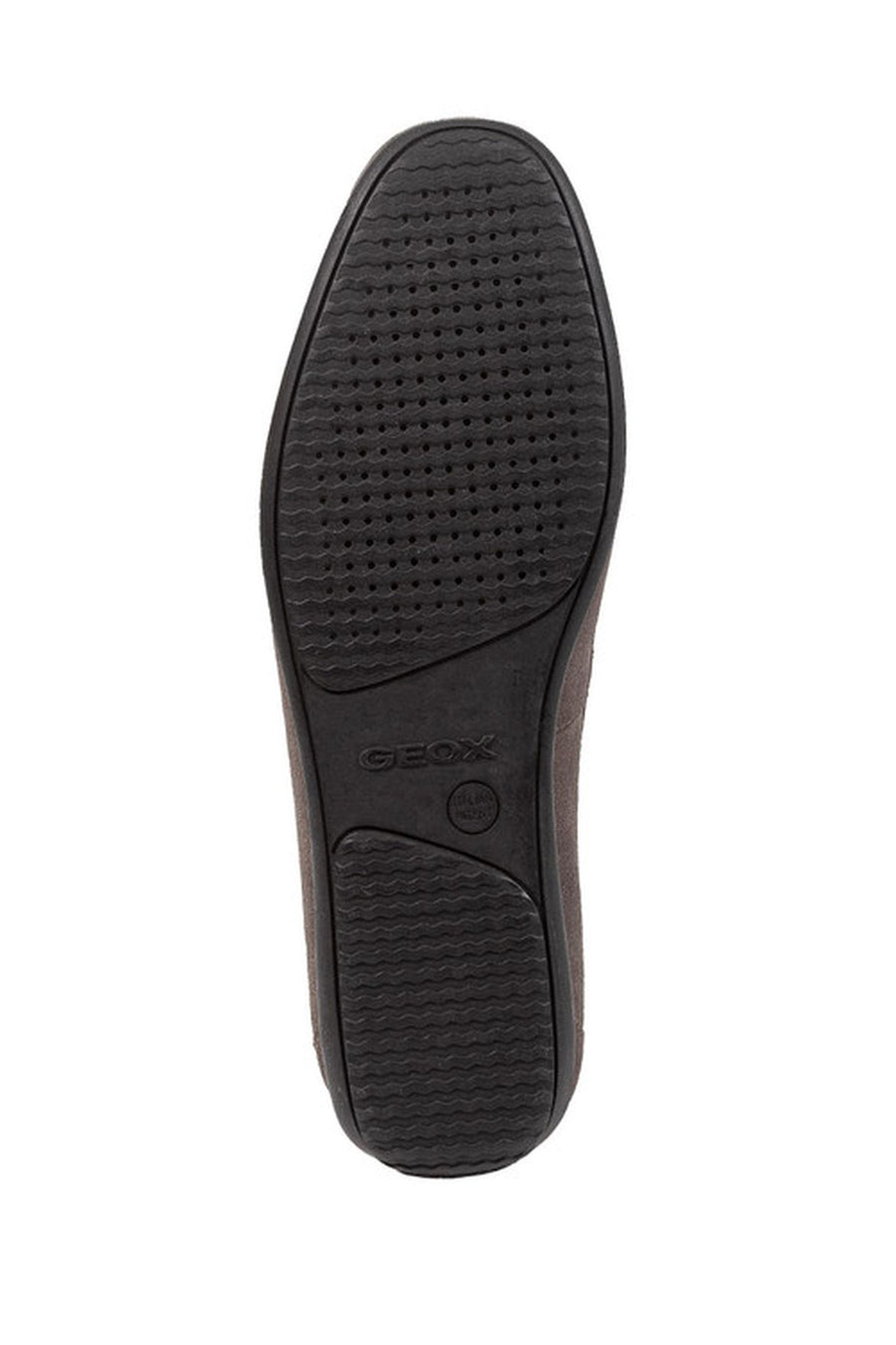 Geox Men's Gray U Ascanio Suede Leather Casual Loafer