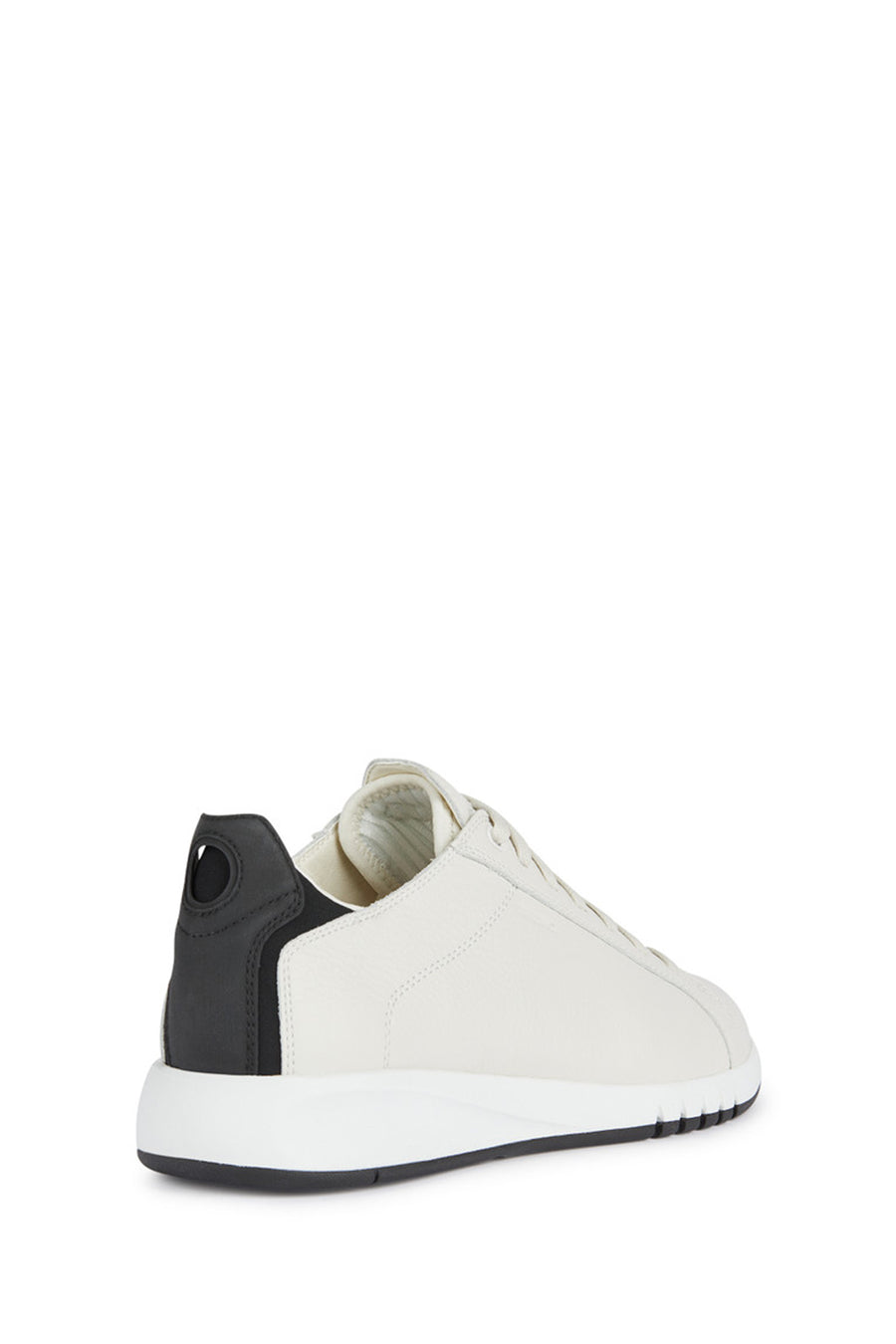 
Geox Men's White U Aerantis A - Tumb Lace-up Leather Sneaker
