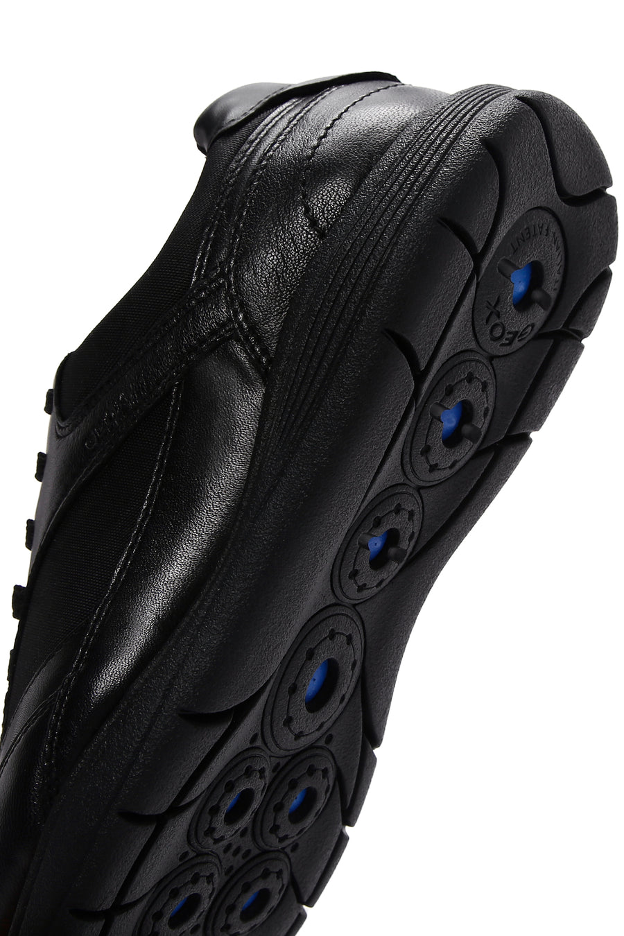 Geox Men's Green U Spherica Leather Sneaker