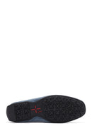 Geox Men's Blue Kosmopolis + Grip Suede Leather Loafer | Derimod