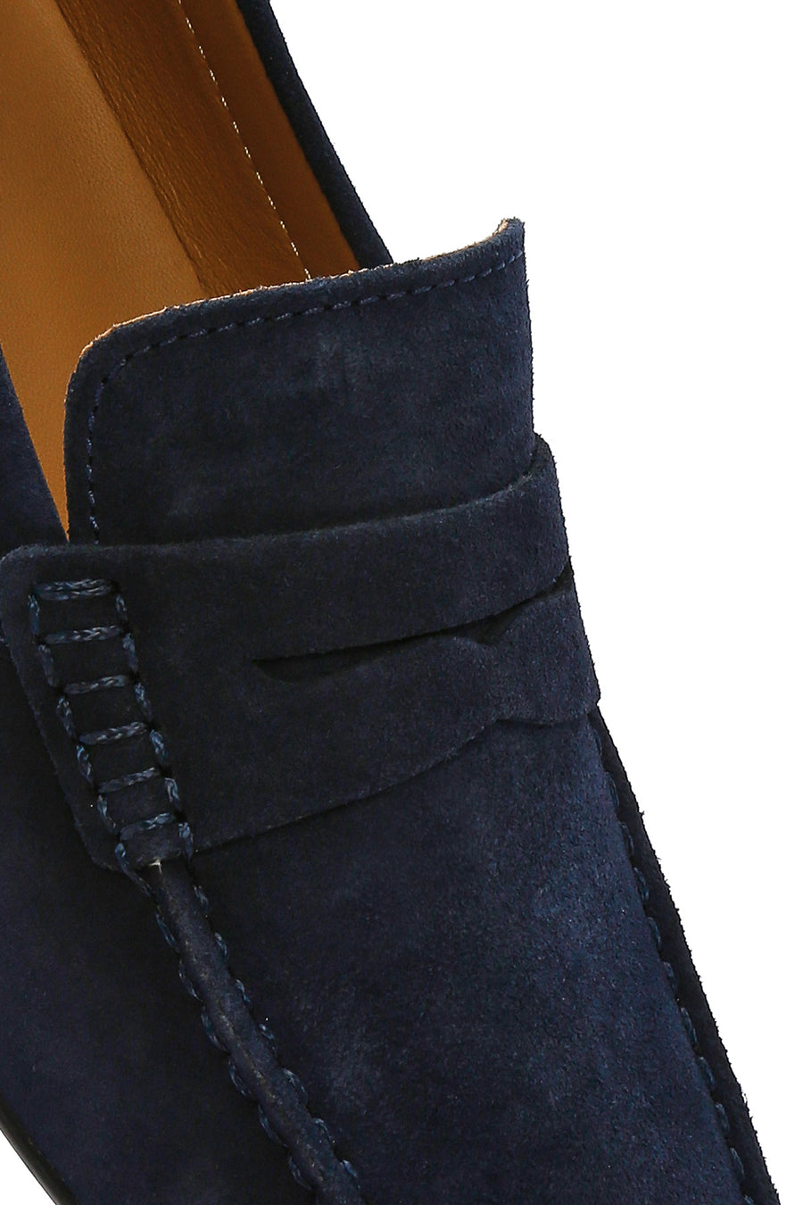 Geox Men's Navy Blue Kosmopolis + Grip Suede Leather Casual Loafer
