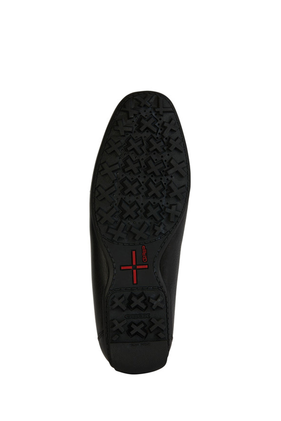 
Geox Men's Black U Kosmopolis + Grip B - All Leather Casual Loafer
