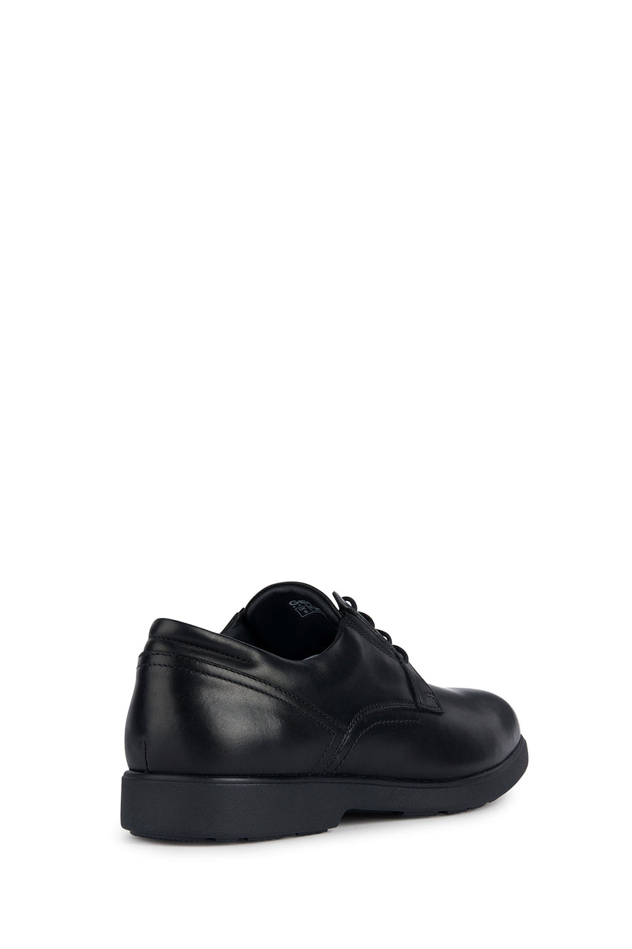 Geox Erkek Siyah Spherica Ec11 Wide Bağcıklı Deri Casual Ayakkabı