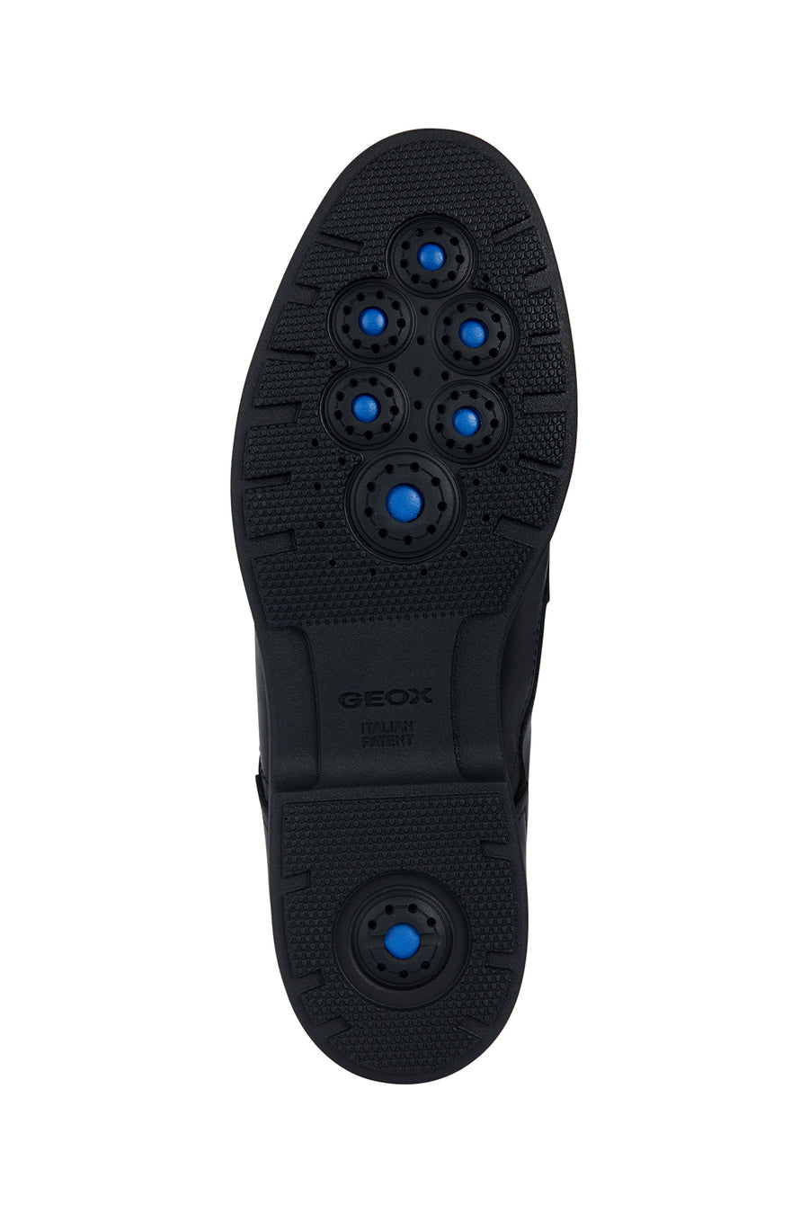 Geox Erkek Siyah Spherica Ec11 Wide Bağcıklı Deri Casual Ayakkabı